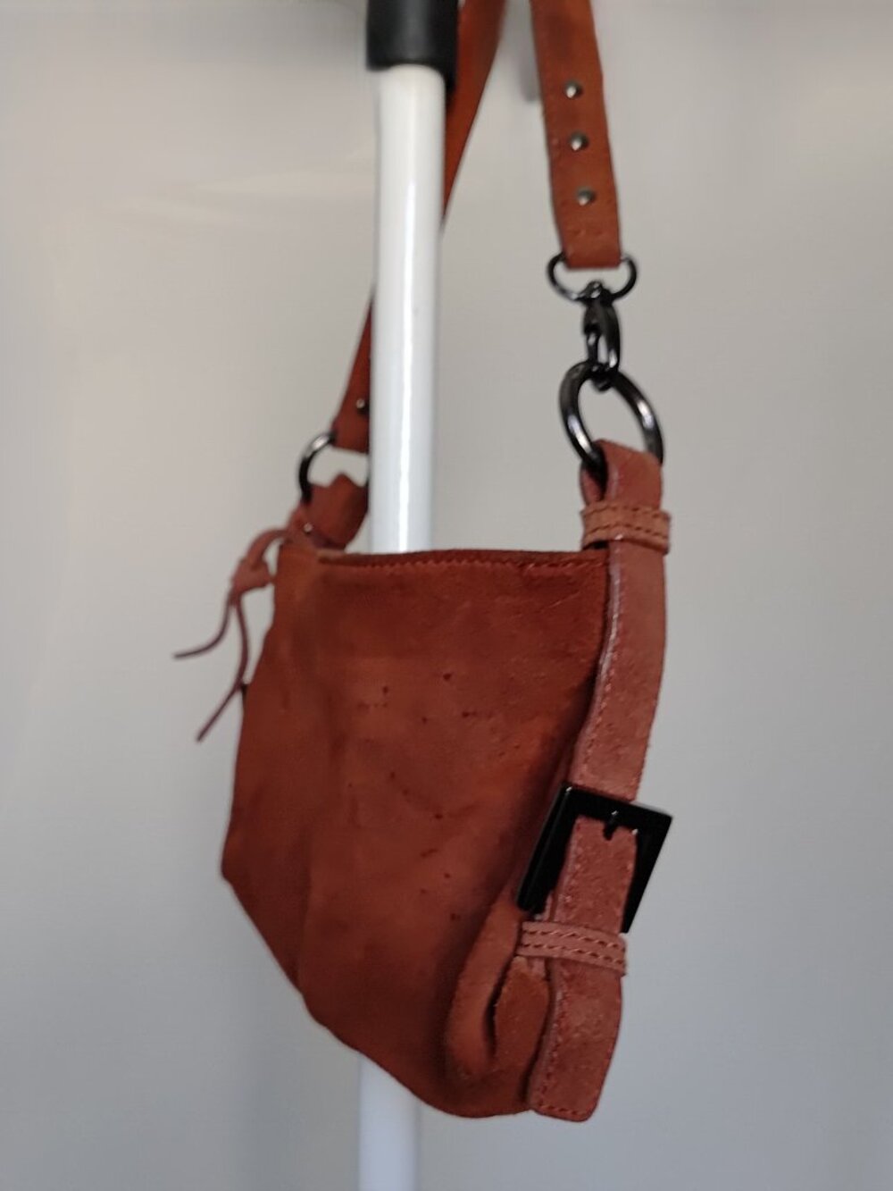 Shoulder Bag Brick Red Color - Picture 8 of 9